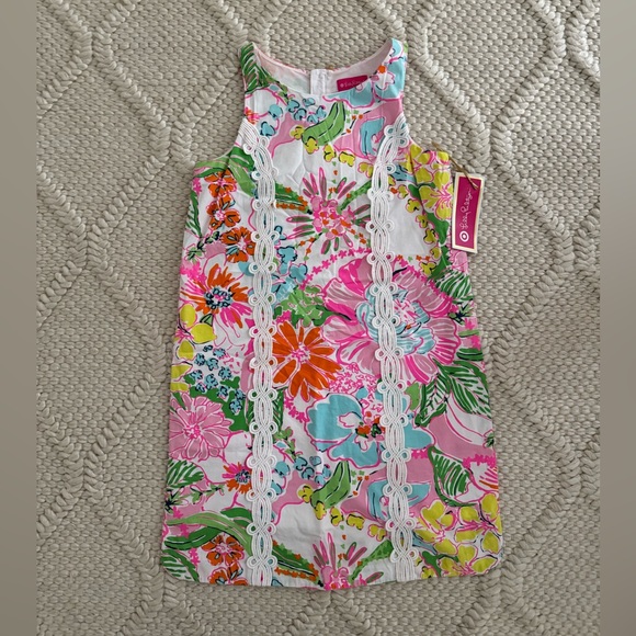 Lilly Pulitzer Colorful Floral Sleeveless Dress - Picture 1 of 7